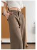 High-End Women's Suit Pants: Slimming, Thin, Narrow Spring/Summer Style, Straight-Leg with Good Drape, Comfy Loose Wide-Leg for Commute.