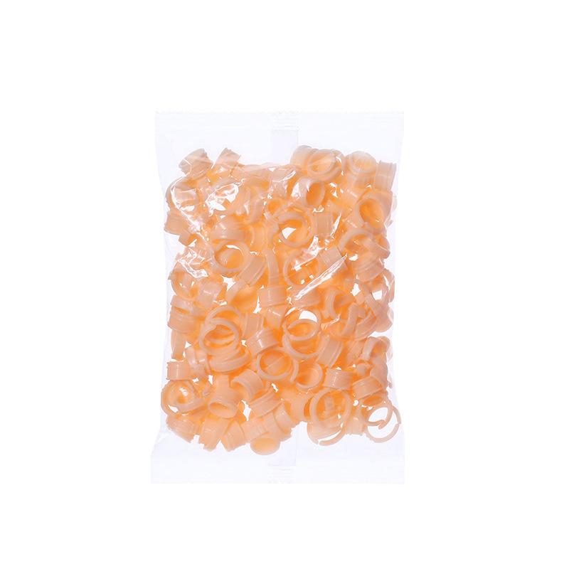 Silicone Pigment Ring Cup for Semi-Permanent Tattooing - Disposable Finger Ring for Eyebrow, Eye, and Lip Applications