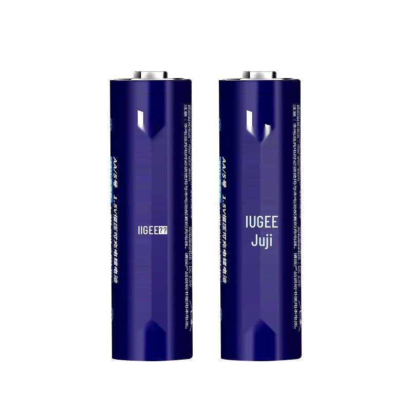 Juji Mai 3000mAh AA 1.5V Rechargeable Lithium Battery Pack for KTV Microphones