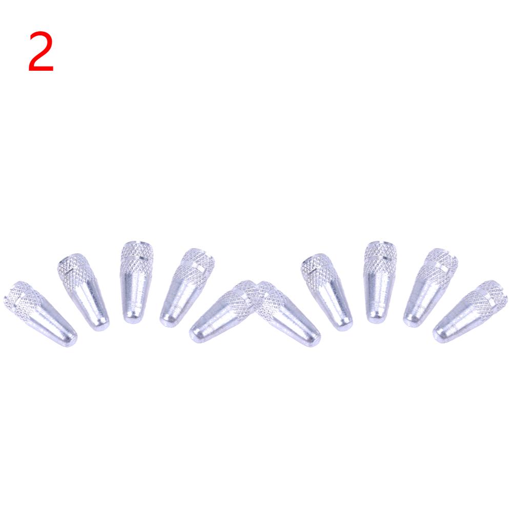 5/10PCS Bicycle Tire Valve Cap Aluminum High Pressure Caps for Presta Valves Rainbow Color Bike Tyre Hat MTB Bike Accessories