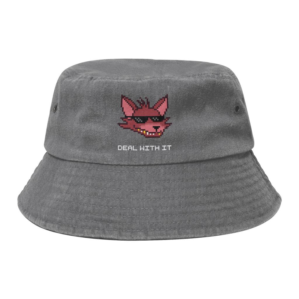 FNAF At Freddys Bucket Hat for Girl Summer Travel Sun Hat Casual Packable for Hiking Fishing FisherUnisex Caps Dropshipping