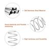 uxcell Set of 5 Compression Springs, Wire Diameter 0.02 inch (0.6 mm), Outer Diameter