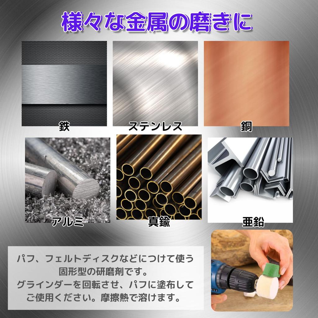 GlowBit Metal , Mirror Finish, Plating, Polishing, Abrasive, Stainless Steel, Blue Rod, White Rod,