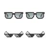 [HAPPY SUGAR] Mosaic Sunglasses, Dot Sunglasses, Party Glasses, Unique Eyewear, Stylish, Funny, Gift, Party Glasses, Novelty Item