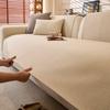Solid Color Simple Fashionable Sofa Cover Four Seasons Universal Anti Slip Sofa Cushion Sofa Cover Non Slip for Living Room