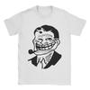 Unisex Trollface Meme Graphic T Shirt  Pure Cotton Clothes Novelty Short Sleeve O Neck Tee Shirt Gift Idea TShirts