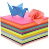 OFIXO Origami Paper 15 Cm X 15 Cm Pack of 100 Sheets, Assorted Colors for Origami, Scrapbooking, Hobby Crafts, Project W