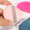 5pcs Luxury Diamond Triangle Powder Puff - Setting Powder Puff for Loose Powder Body Powder Wet Dry Cosmetic Foundation Blender