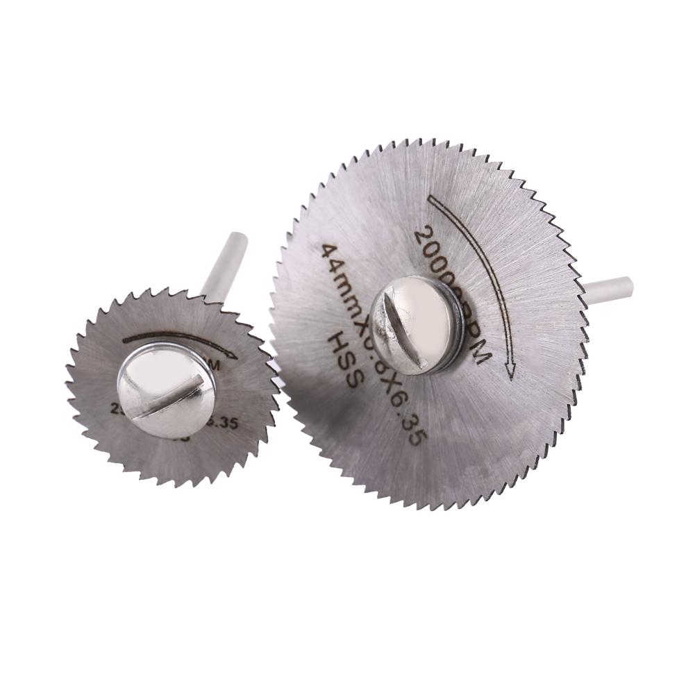 Mini HSS Rotationswerkzeug Sägeblätter Für Metallschneider Power Set Holzschnitt mit 2 Stäben