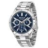 270 Multifunktions-Edelstahl Blaues Zifferblatt Quarz R3253578022 Herrenuhr