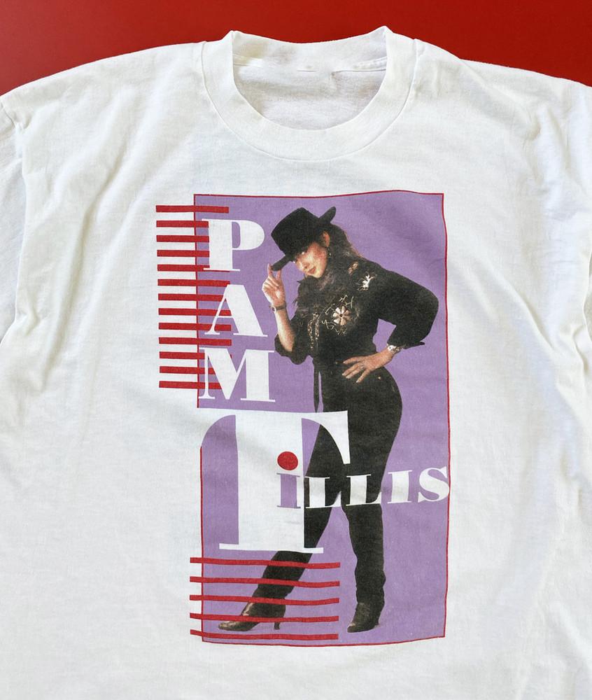 

1990 Pam Tillis Don t Tell Me What To Do White All Size Shirt Unisex T-Shirt XXXL