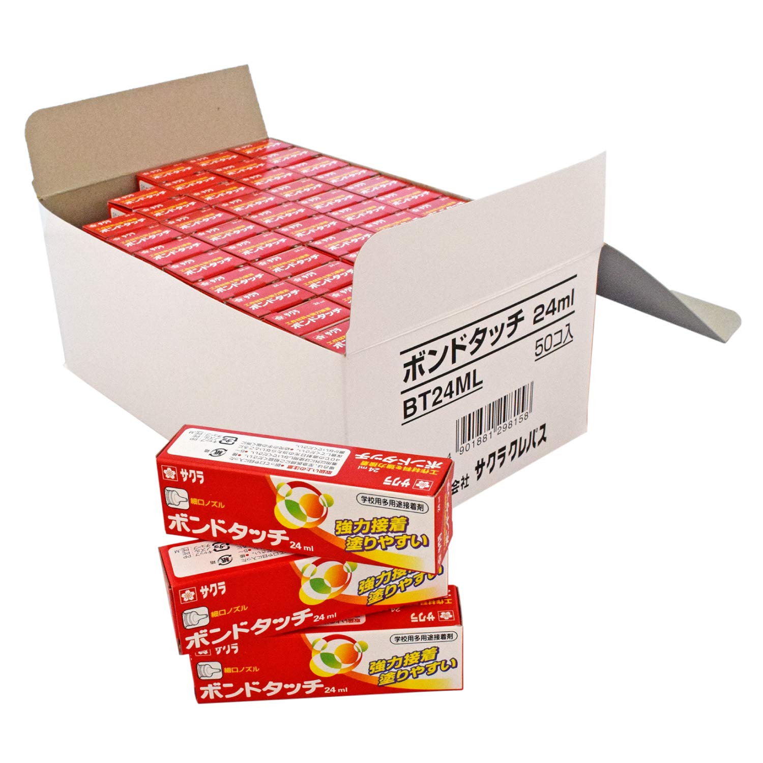 

Sakura Crepas Многоцелевой клей Bond Touch 24 мл 50 шт. BT24ML(50)