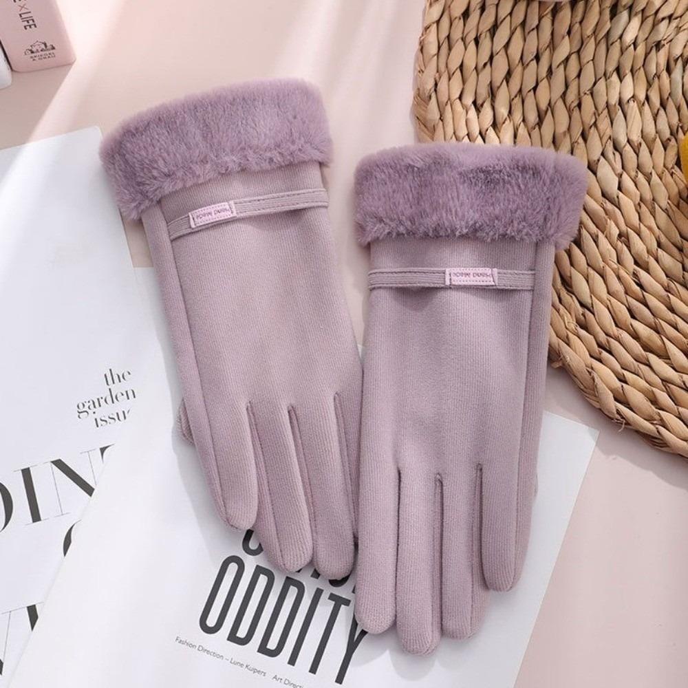Warm Winter Gloves Touchable Screen Skiing Gloves Full Finger Gloves  for Outdoor Cycling Skiing