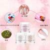 Saviland Lengthening Nail Powder Kit No Light Required 3 Colors Gel Nail Set for Nail Extensions Liquid Set - UV/LED - - 6-Piece - Beginner-Friendly