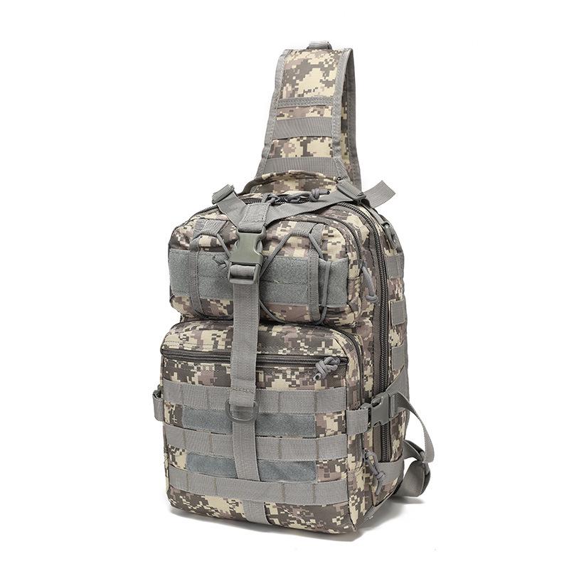 Outdoor Water-Repellent Wear-Resistant Tactical Crossbody Backpack for Travel, Cycling, Hiking, and Sports