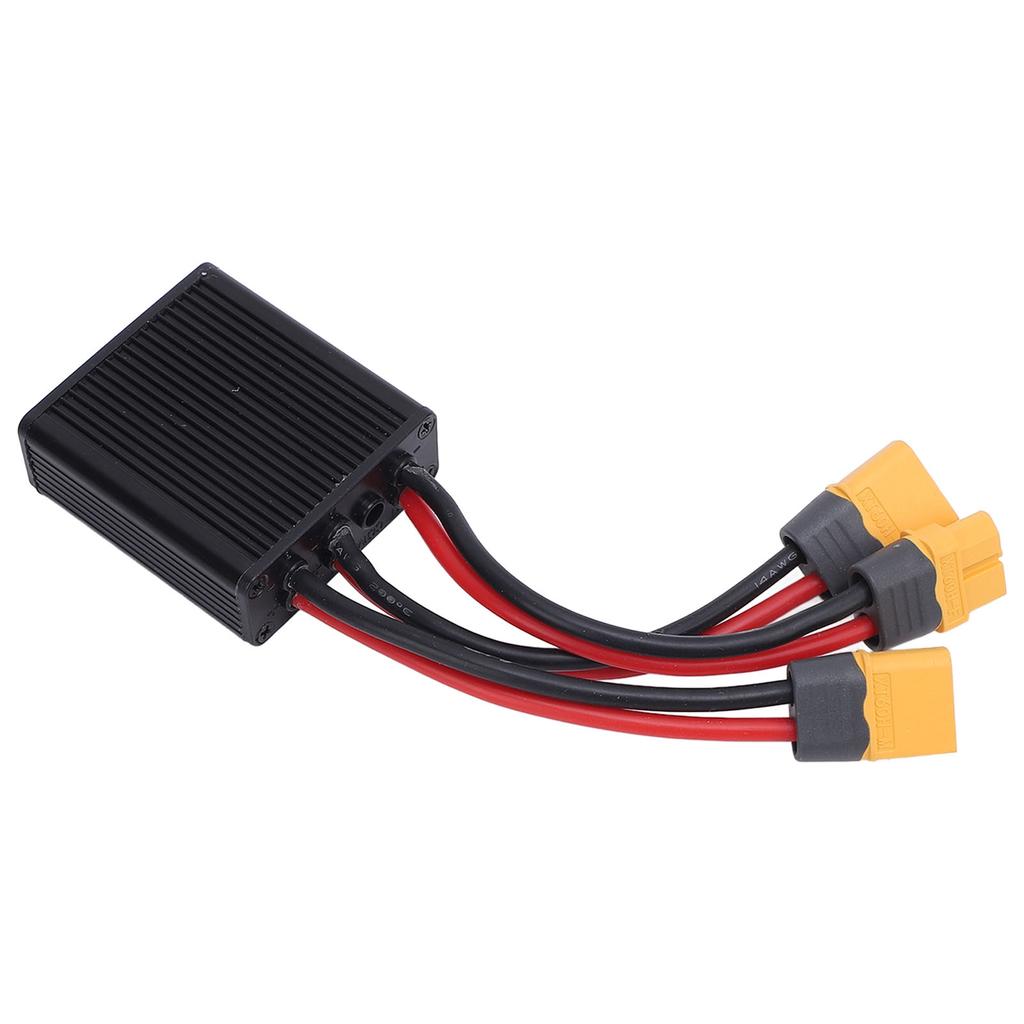 Double Battery Discharge Converter 20V to 72V 20A Electric Dual Battery Parallel Module Adapter for