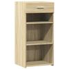 VidaXL Buffet Sonoma Oak 45x42.5x93 Cm Engineered Wood, Cabinet, Sideboard, Storage Cabinet, Cupboard, 846322