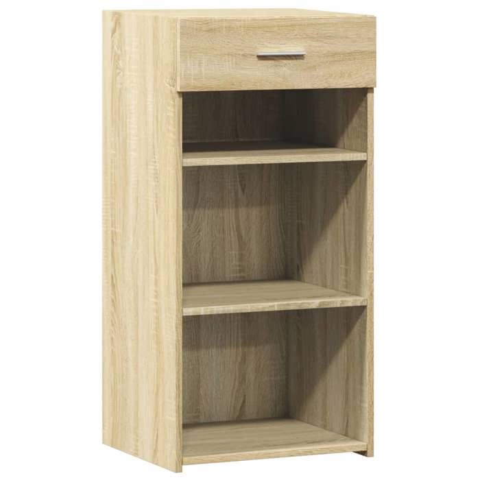 VidaXL Buffet Sonoma Oak 45x42.5x93 Cm Engineered Wood, Cabinet, Sideboard, Storage Cabinet, Cupboard, 846322