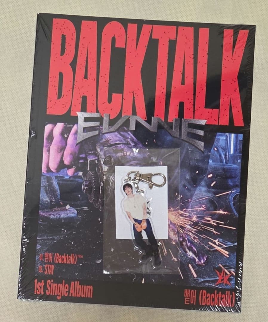 [Б/У] EVENNE BACKTALK с акриловым брелком JIF