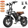 Electric Bike VARUN Plorer 16" 250W Motor Adult Ebike Top Speed 40Km/h 48V 13AH Max Range 65Km Load 100Kg Black