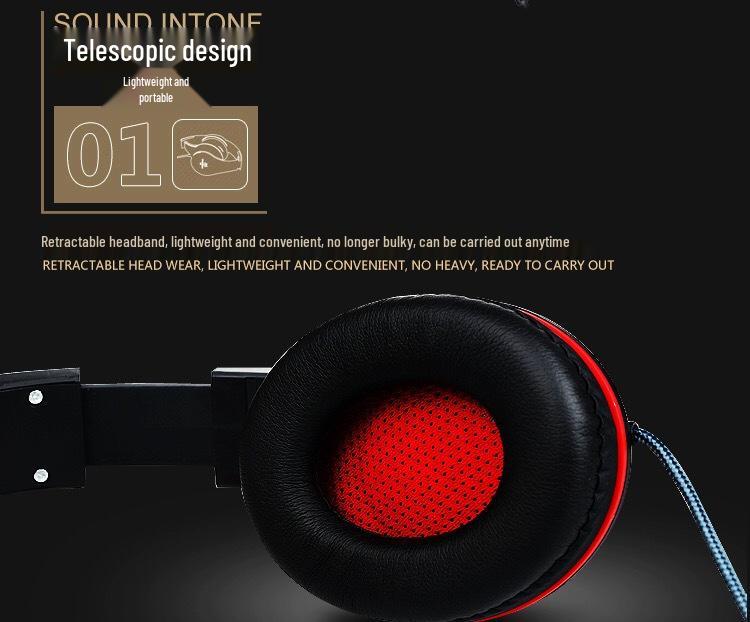 Hot-Selling Wired USB Gaming Headset with Mic for PC