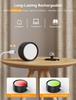 LED Wandleuchten, 3 Helligkeitsstufen 3 Farbmodi Wandleuchten Batteriebetrieben 360° Drehbar Touch-Steuerung Wandlampe