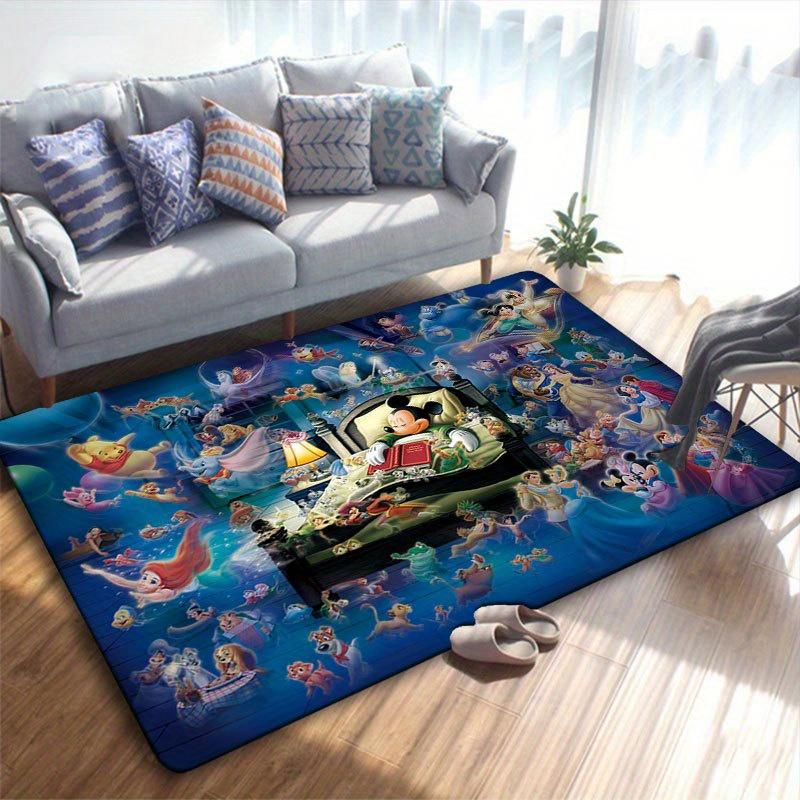 1pz Tappeto Disney Topolino e Minnie Tappeto da Area Tappeto Antiscivolo Lavabile a Mano Tappetino per Pavimento Adatto per Soggiorno Camera da Letto Arredamento Casa