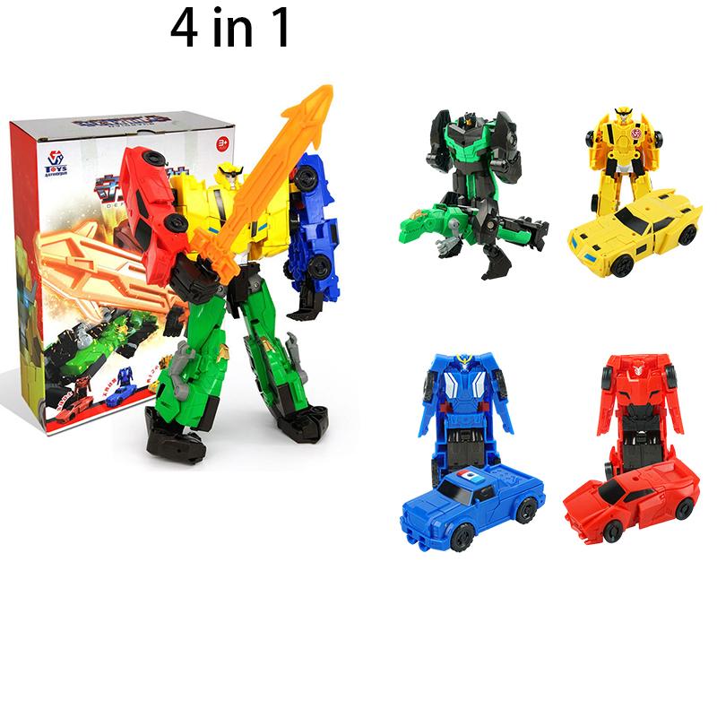 

Игрушки Трансформеры Команда Автоботов Набор Комбинатор 4 в 1 Фигурка Подарочный набор Подарок Мальчик