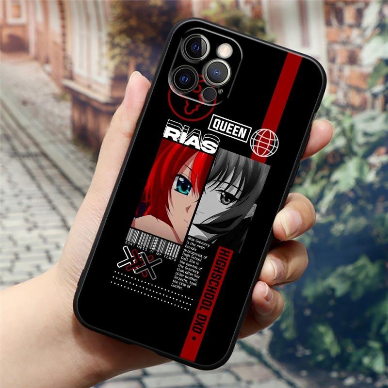 Custodia per telefono Akame Ga Kill Anime per iPhone 14 13 12 11 Pro Max 8 7 SE XR XS Plus Custodia morbida in silicone nera Fundas Coques Shell Capa