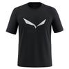 Salewa SOLIDLOGO DRY Men's T-shirt Black 00-0000027018_0910 R S