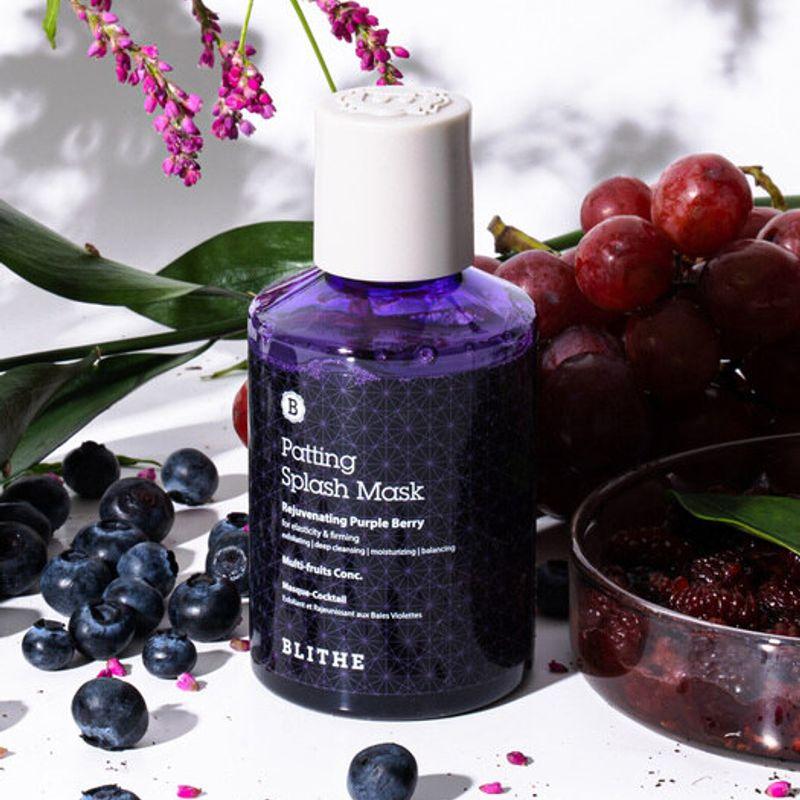 Patting Splash Mask Rejuvenating Purple Berry 150ml
