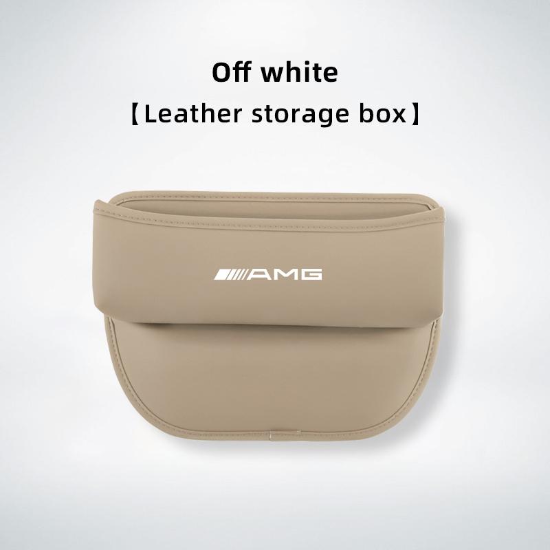 AATW1 Leather Car Seat Gap Organizer Box Leak-proof Storage Bag For Mercedes Benz AMG GLC W203 W206 W220 W205 W211 W212 W201 W210 W108