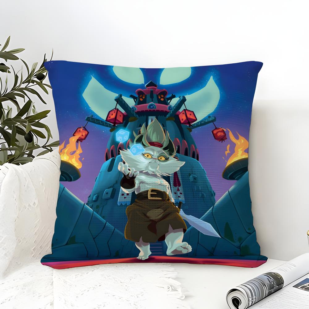 Internet Mmorpg Game W-Wakfu 2 Pillow Case Linen Pillow Case Sofa Home Decor Cushion Cover Cushion Cove