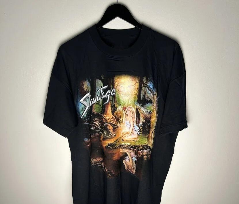 Vintage Savatage Edge Of Thorns 90’s T-shirt Unisex T-Shirt XL