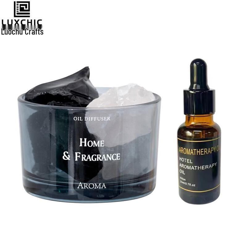 Luxchic Flameless Crystal Diffuser Set