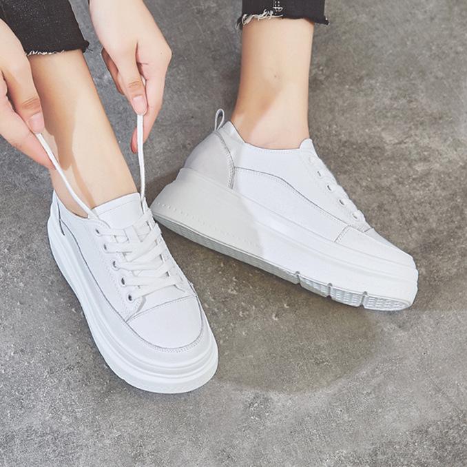 Scarpe bianche con suola spessa aumentano le scarpe casual Nuove scarpe da donna  classiche autunnali acquista in modo economico — spedizione gratuita,  recensioni reali con foto — Joom