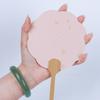 Ancient Fan Paper Hand Fan Round Rice Paper Fan Blank Chinese Painting Group Fan Party Gift Home Decorations
