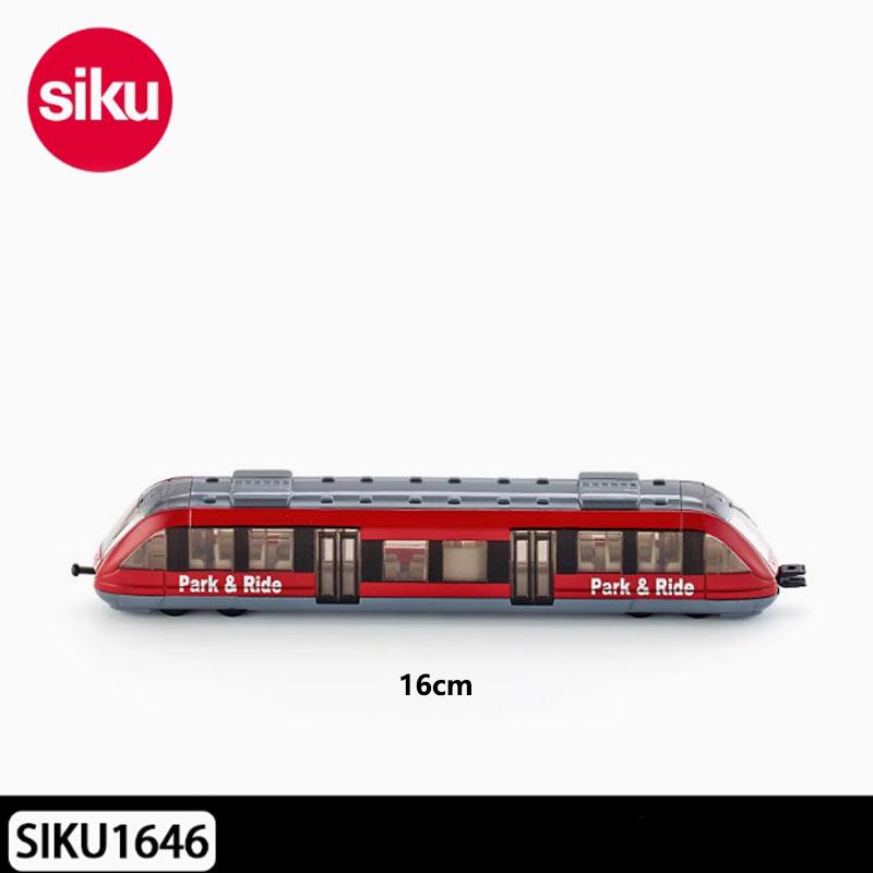 SIKU City Track Train Metro Bus Simulation Children Toy Alloy Car Model Classic Collection Gift Souvenir