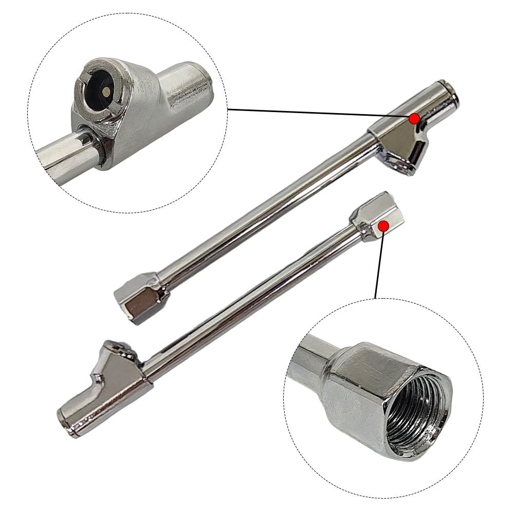 Tools Tire Pressure Gauge with Inflator Air Compressor Accessories for Car, Motorcycle, Bicycle Tires