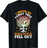 Shook My Family Tree Nuts Fell Out Funny Reunion Genealogy T-Shirt
