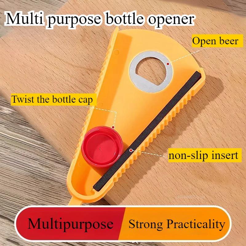 1PCS Jar Opener 5 In 1 Multi-purpose Can Opener Manual Bottle Opener Capping Universal Household Capping Bottle Openers