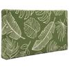 Outdoor Sofa Cushions 2 pcs Leaf Design Polyester