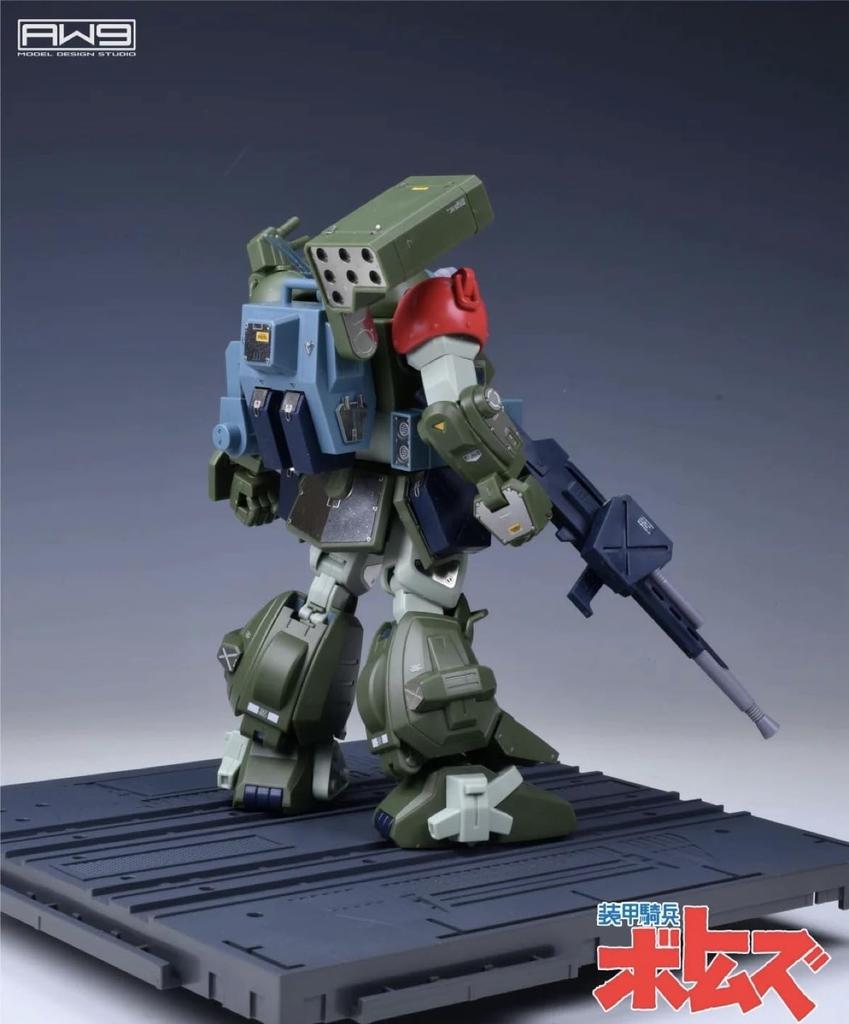 HG Armored Trooper Votoms Scope Dog Turbo Custom Modification Detail Up High Quality Metal Parts with Water Transfer Decals