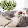 1 Bag Cat Teeth Cleaning Cat Grass Stick Grass For Cat Natural Grass Molar Rod Catnip Toys Sticks Indoor Kitten Hairball Removal