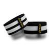 Bicycle Trouser Straps Road Bike Night Riding Reflective Gaiters Outdoor Hiking Night Running Trouser Leg Straps