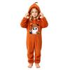 Kids Flannel Pajama Set with Halloween Print - Cozy Loungewear for Children