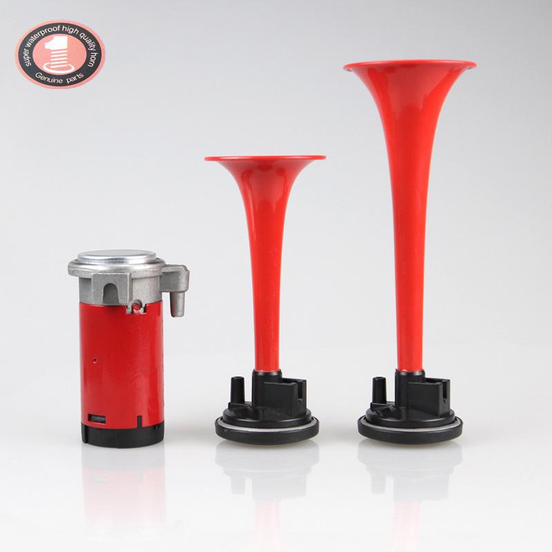 Dual-Pipe High-Decibel Electric Scooter & Motorcycle Air Horn