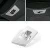 Abdeckung für Schalterpanel der Heckscheibe Zierleiste Für Ford F150 15+ Zubehör Silber