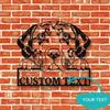 Unique Personalized Catahoula Leopard Dog Metal Wall Art Custom Name Sign Home Decor Gift for Dog Lovers