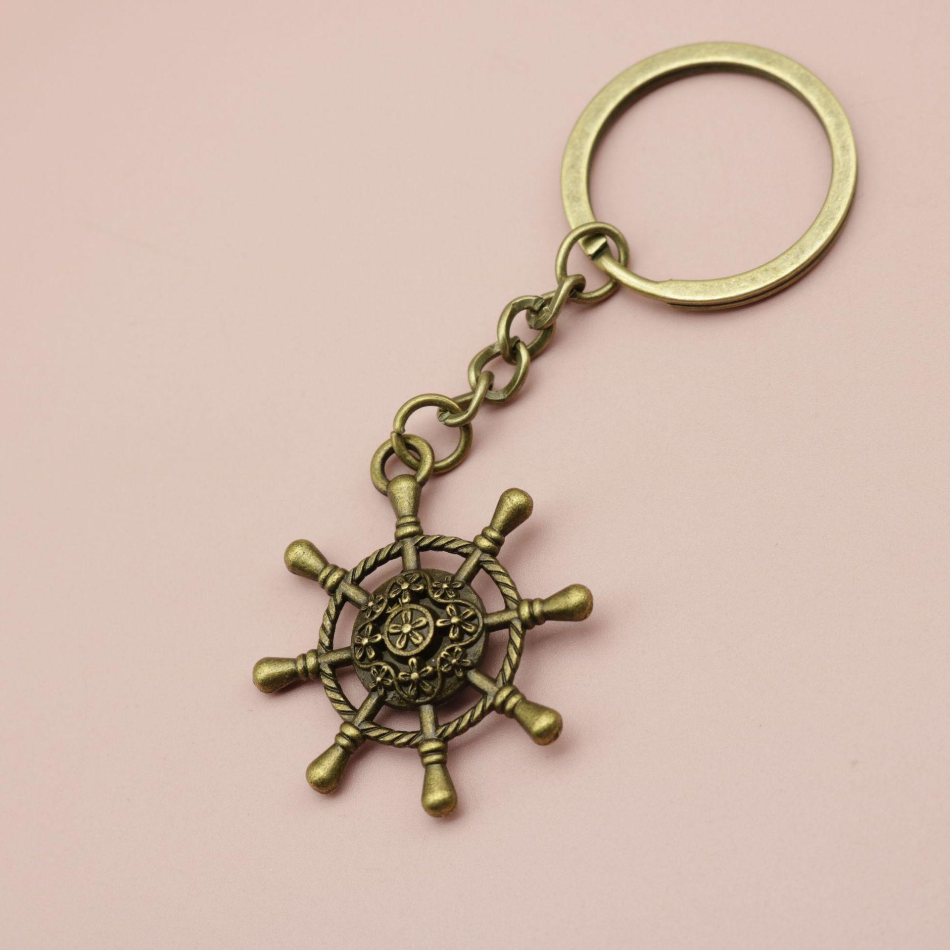 Hot Selling Simple Oar Keychain Pendant